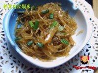 美味的榨菜肉丝焖米