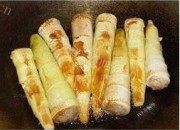 特色美食煎酿笋尖做法图解4)