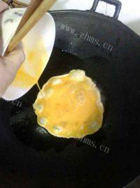 家常菜菠菜炒蛋做法图解5)