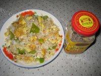 口感饱满的尖椒蛋炒饭