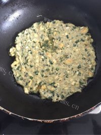 美味的豆渣饼做法图解8)