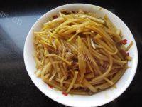 家常菜土豆丝炒肉