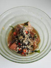 美味的蒜蓉豆豉蒸排骨做法图解14)