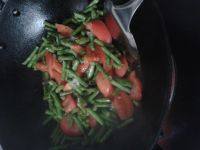家常菜豆角炒西红柿