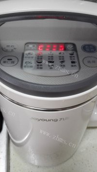 营养的大米花生豆浆做法图解4)