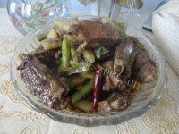 家常菜排骨豆角