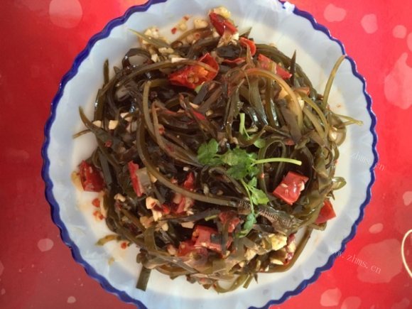 特色美食凉拌海带丝