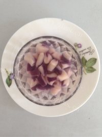 自制紫薯芋圆