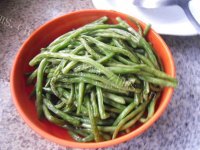 家常菜肉末炒四季豆做法图解7)