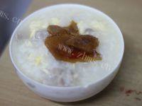 口感极佳的鸡蛋瘦肉粥