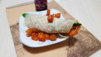 清淡的鸡肉卷做法图解6)