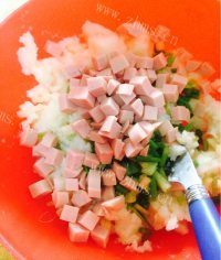 美味辅食土豆泥小点心做法图解2)