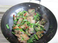 蒜苗炒腊肉#简单版#