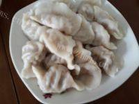 自己做的萝卜猪肉饺子