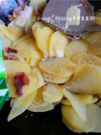味道不错的土豆肉片做法图解9)