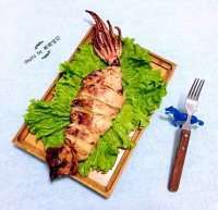鱿鲜土豆泥做法图解13)