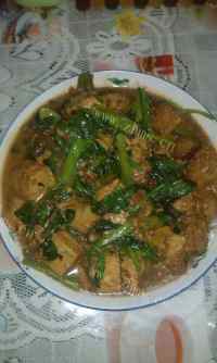家常菜菠菜炖豆腐