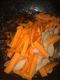 美味的干锅花菜做法图解9)