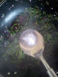 家常菜清炒红苋菜