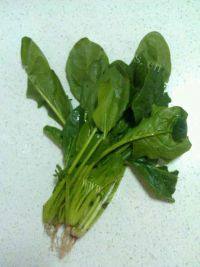 诱人的菠菜煎饼做法图解1)