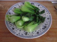 口感不错的香菇青菜做法图解2)