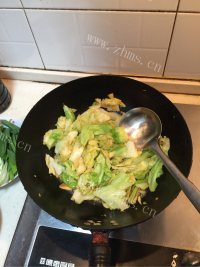 手撕包菜做法图解6)