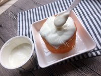 美味酸奶沙拉红薯泥做法图解7)