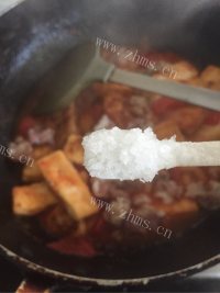 美味营养的茄汁豆腐做法图解12)