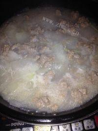 美味的冬瓜肉丸汤做法图解6)