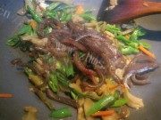 美味的榨菜肉皮
