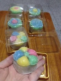 缤纷冰皮月饼做法图解6)