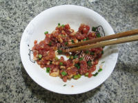 葱香肉馅飞饼盒做法图解4)