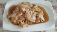 家常菜醋溜白菜片