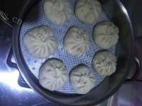 好吃的干菜鲜肉包做法图解5)