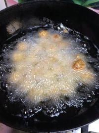垂涎欲滴的干炸丸子