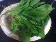香糯的素炒菠菜做法图解1)