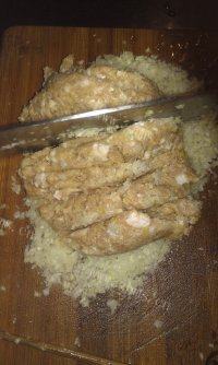 香味四溢的猪肉白菜水饺做法图解3)