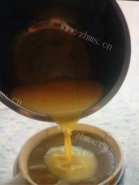 自制焦糖布丁做法图解3)