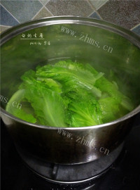 色味俱佳的白灼生菜做法图解5)