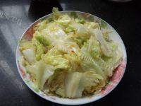 自己做的手撕包菜