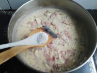 美味的培根奶油意面#百味来做法图解15)