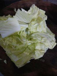 家常菜莲花白菜做法图解3)