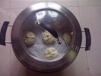 好吃的包心菜肉包子做法图解14)