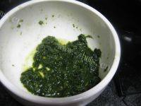 香煎艾饼做法图解3)