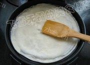 自己做的黄瓜鸡蛋卷饼做法图解5)