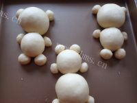 可爱小熊面包做法图解10)