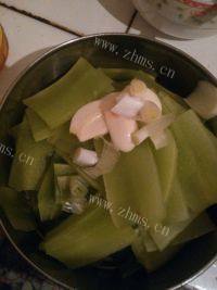 「DIY」火腿炒莴笋做法图解1)