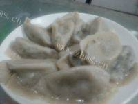 自制韭菜馅水饺