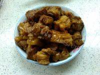 家常菜百叶结红烧肉