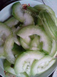 家常菜肉炒冬瓜做法图解2)